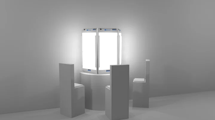 Lichtdom 3-Platzgerät